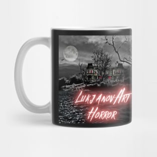 LukjanovArt Horror Scary Horror Stories Merch Mug